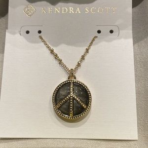 Kendra Scott Peace Necklace